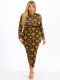 The Bobbie Signature Printed Bodycon Maxi